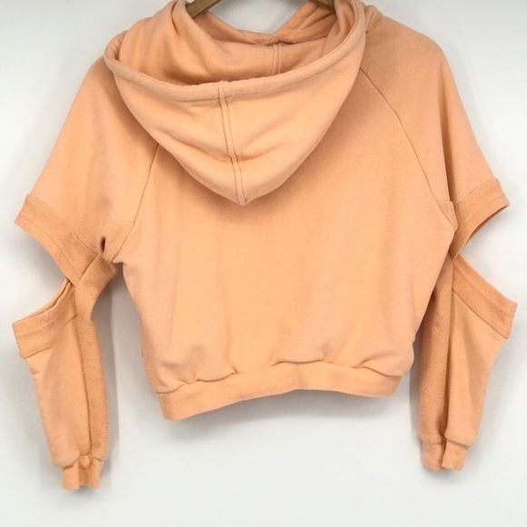 NDLSS neon orange open elbow hoodie - Picture 5 of 11